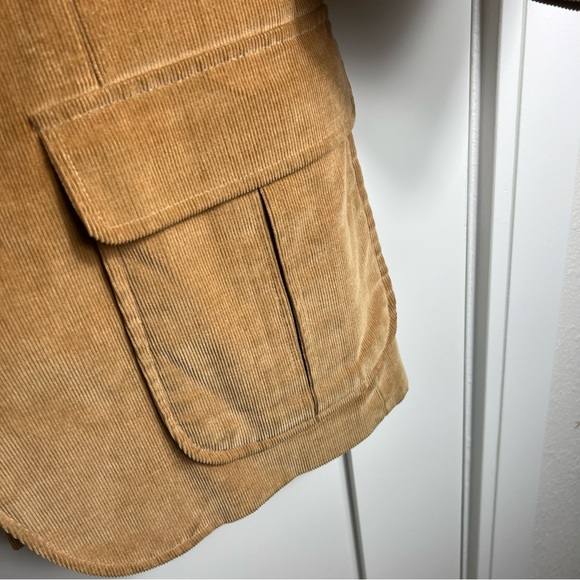 Vintage Cambridge Classics Mervyns Camel Corduroy Sport Coat Elbow Patches 42 - Picture 8 of 16